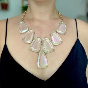 Kendra Scott Clear Statement Necklace